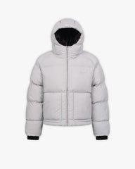 PUFFER JACKET LIGHT GREY