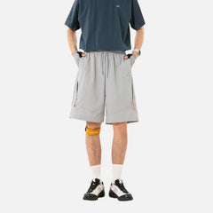 Water-Resistant Mesh Shorts