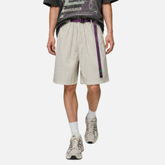 Colorblock Double-Waist Shorts