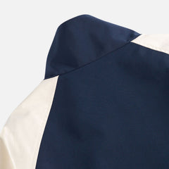Vintage Striped Stand-Collar Track Jacket