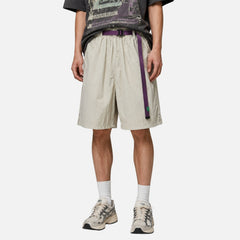 Colorblock Double-Waist Shorts