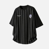 Vintage Striped Graphic Tee