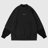Dual-Layered Crewneck Sweatshirt