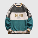 Retro Colorblock Sweatshirt