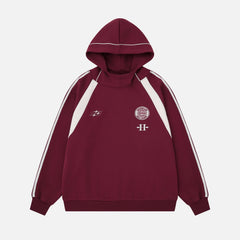 Vintage Colorblock Raglan Hoodie