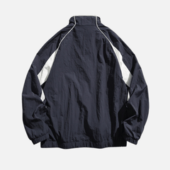 Outdoor Color-Block Zip Jacket