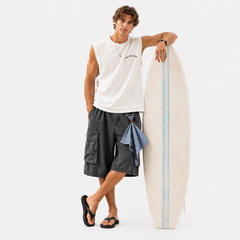Detachable Plaid Cargo Shorts
