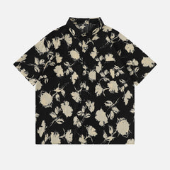 Vintage Floral Short Sleeve Shirt