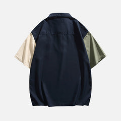 Modern Colorblock Pullover Tee