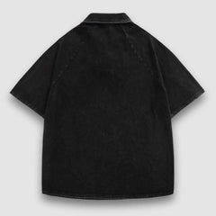 Washed Flower Cotton Tee