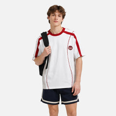 Colorblock "Baseball" Cotton Tee