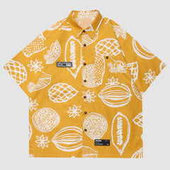Fruit Graffiti Summer Shirt