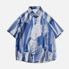 Casual Pixel Style Shirt