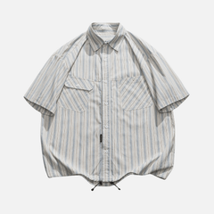 Japanese Vintage Cotton Striped Shirt