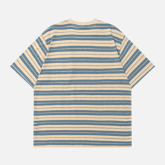 Unique Striped Graphic Tee