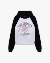 BICOLOR PUBLIC INSTITUTE HOODIE BLACK/WHITE