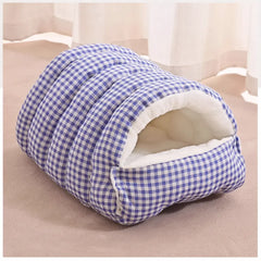 Cozy Cave Pet Bed for Security & Warmth