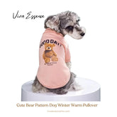 Cozy Bear Hug Dog Sweater for Small Breeds