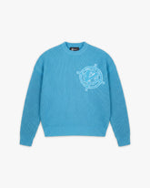 V-LOGO KNITWEAR SKY BLUE
