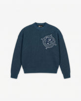 V-LOGO KNITWEAR MIDNIGHT BLUE