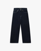 VOLUME DENIM RAW BLUE
