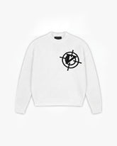 V-LOGO KNITWEAR WHITE
