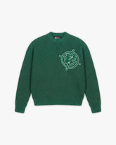 V-LOGO KNITWEAR GREEN
