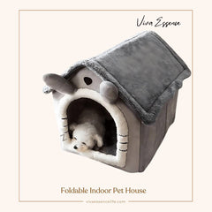 The Cozy Pop-Up Pet House & Cat Cave