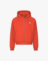 INSIDE OUT ZIP HOODIE STRAWBERRY