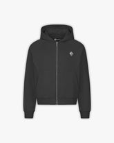 INSIDE OUT ZIP HOODIE ASH GREY (OLD SIZING)