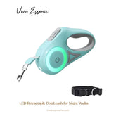 AuraGlow LED Leash: Safety You Can See