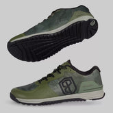 B. P Savage Camo Green Wide Fit Cross Training Shoes