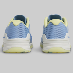 B. P Savage Blue Yellow Wide Fit Cross Training Shoes