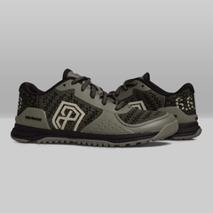 B. P Dark Green Wide Fit Barefoot Training Shoes