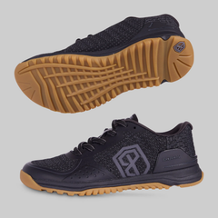 B. P Black Gum Wide Fit Barefoot Training Shoes