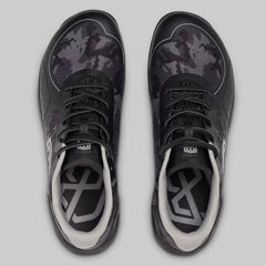 B. P Savage Black Camo Wide Fit Cross Training Shoes