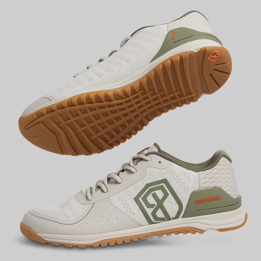 B. P Savage Green Gum Sole Wide Fit Training Shoes