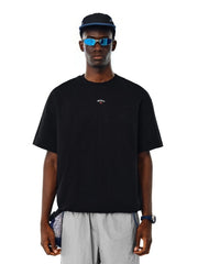 NOAH MARS Cross Embroidered Cotton Tee