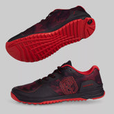 B. P Savage Red Camo Wide Fit Cross Training Shoes