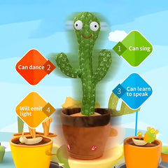 WigglePaws: The Dancing & Talking Cactus Toy