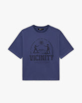 SIX SHOOTER DUEL TEE NAVY