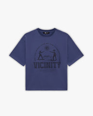 SIX SHOOTER DUEL TEE NAVY