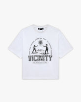 SIX SHOOTER DUEL TEE WHITE