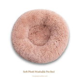 Calming Donut Pet Bed - Plush & Washable