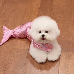 Whimsical Mermaid Pet Costume for Dogs & Cats