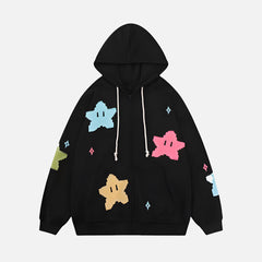 Starry Zip-Up Hoodie