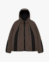 TRAIL FLEECE JACKET BROWN