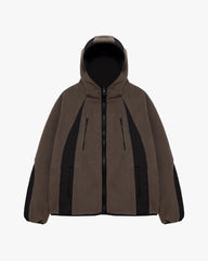 TRAIL FLEECE JACKET BROWN