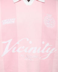 SPORTS TEAM JERSEY KNIT PINK