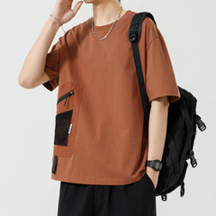 Creative Pocket Casual Tee